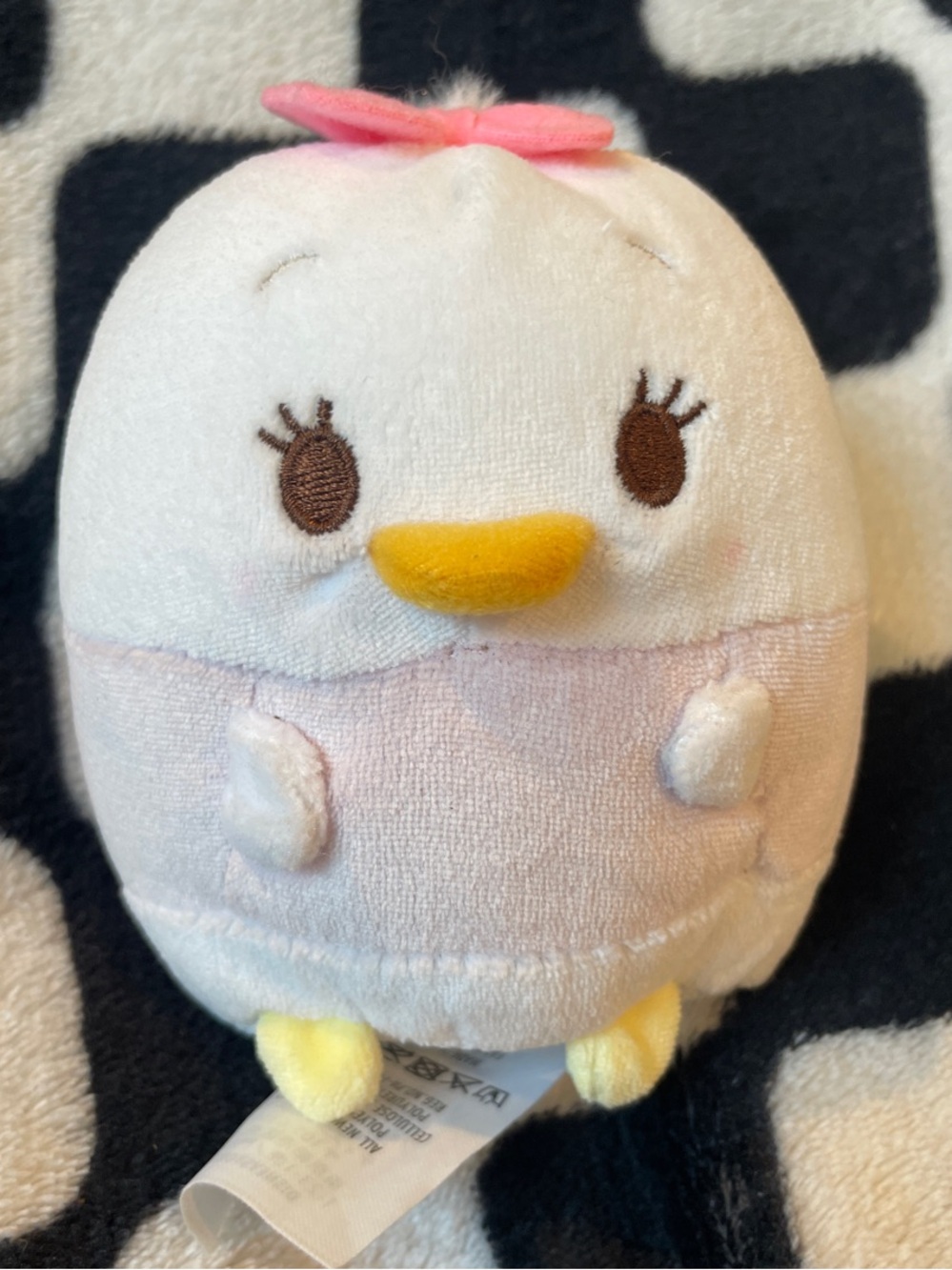 Disney Plush Baby Chick Soft Toy - White and Pink